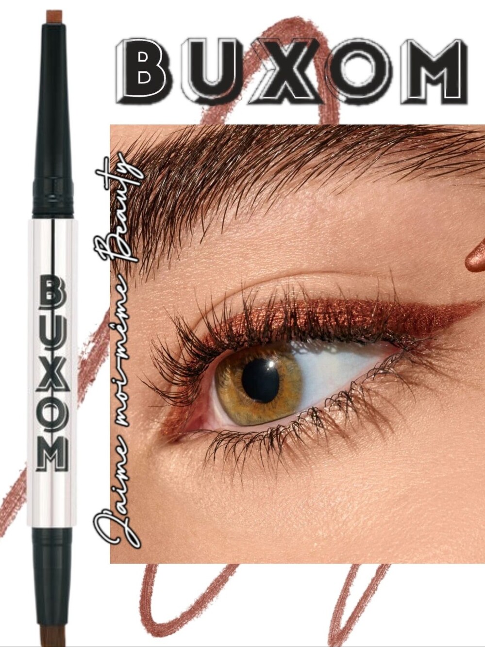 Buxom Metallic Copper Brown Long Lasting Eyeliner Copper Comeback